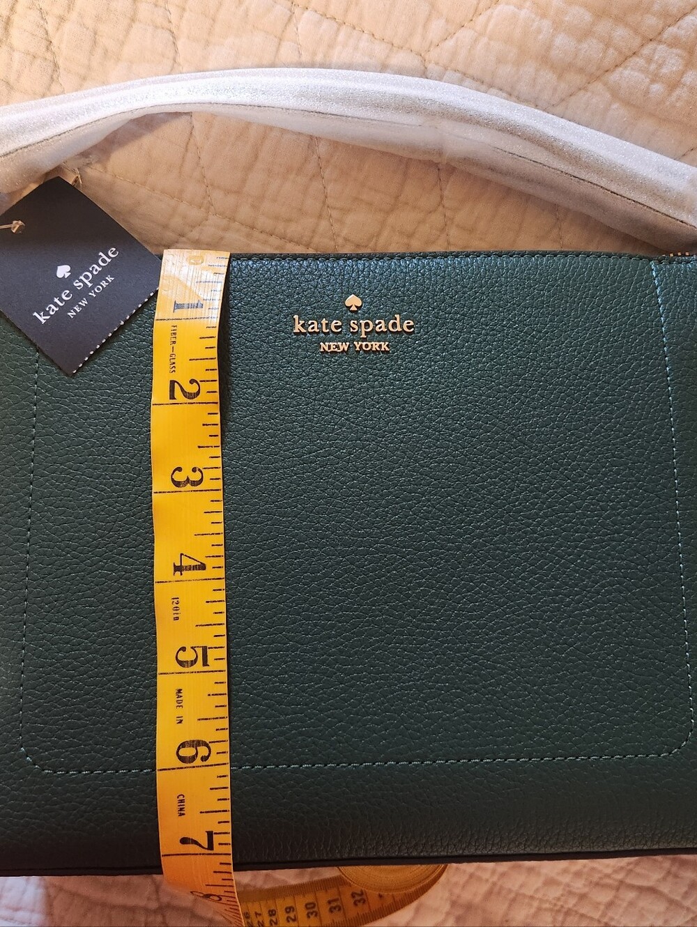 Brand new Kate Spade Green Leather Crossbody Bag - Picture 2 of 4